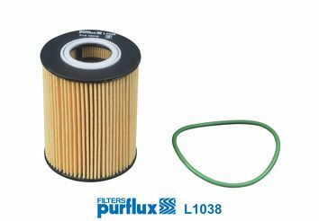 PURFLUX L1038 | Yağ Filtresi 09-13 911-Cayenne-Panamera 3.6-3.8-4.8