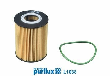 PURFLUX L1038 | Yağ Filtresi 09-13 911-Cayenne-Panamera 3.6-3.8-4.8