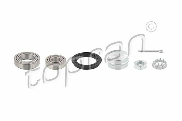 TOPRAN 102832 | Arka Teker Rulmanı-Set (Caddy 83-03 Golf 75-99 Passat 74-97 Polo 75-00)
