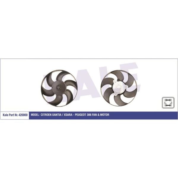 KALE 420000 | Citroen Xsara 1998-2006 Fan Motor