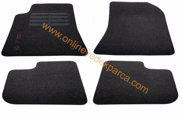 PSA 1611263680 | Citroen C3 2009-2015 Halı Paspas Takımı Orijinal