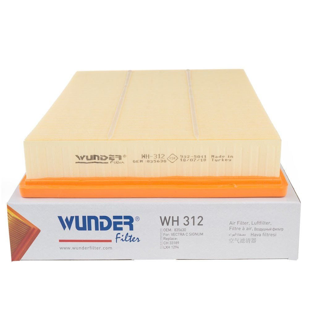 WUNDER WH312 | Opel Vectra C Hava Filtresi
