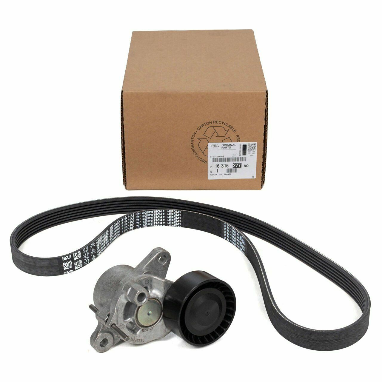 PSA 1631627780 | Opel Combo E 1.5 Hdi Alternatör V Kayış Seti Orijinal