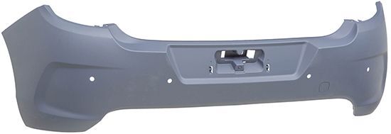 PHIRA C410330 | Arka Tampon (Astarlı 4 Sensör Delikli 5 Kapı) Citroen C4 II (B7) 2010