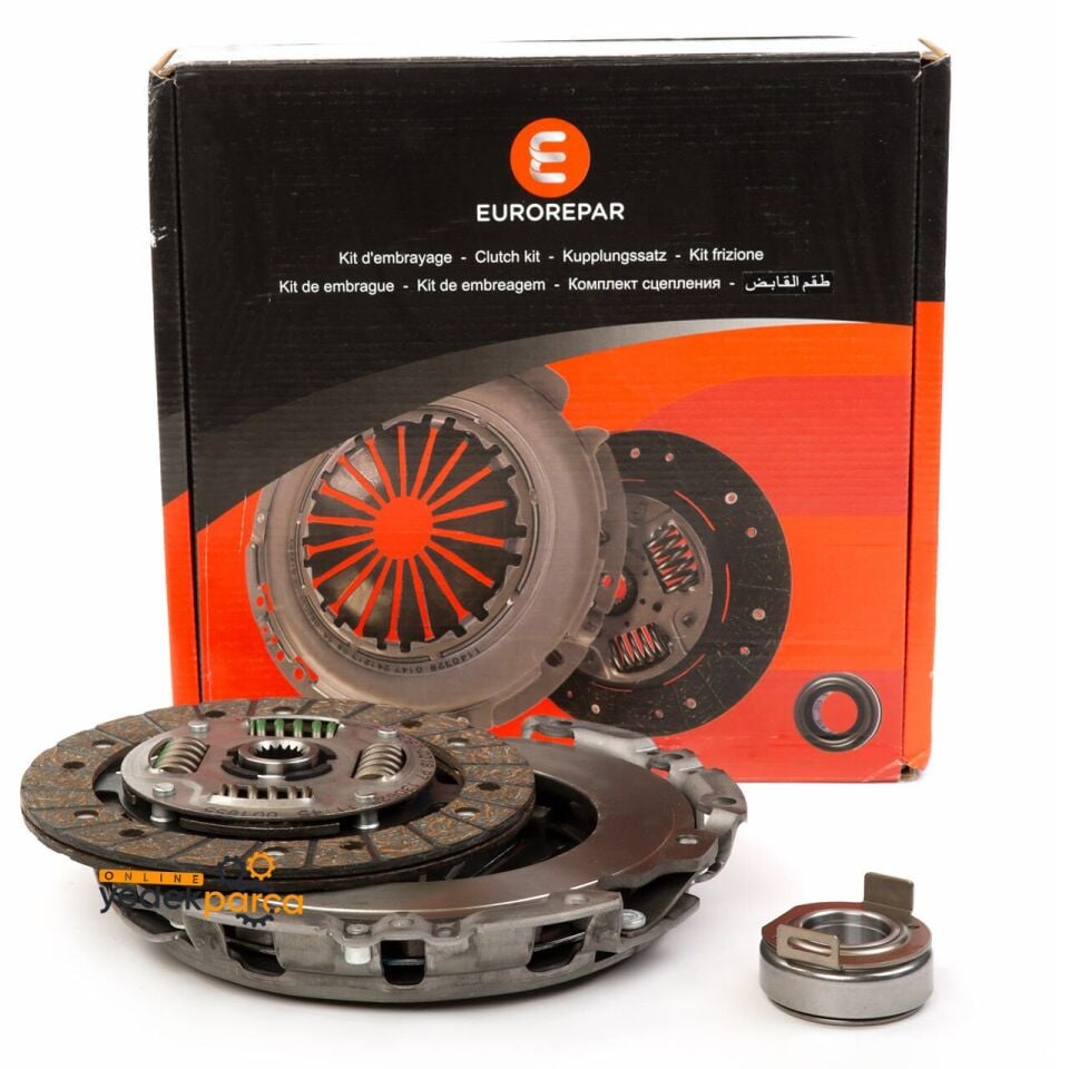EUROREPAR 1682292480 | Chevrolet Kalos 1.2 (8 Valf) Debriyaj Seti ve Rulman Kit Ürün