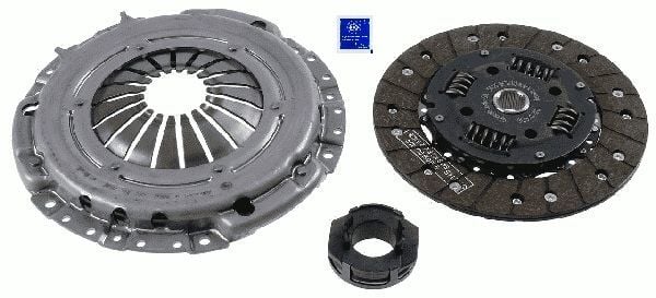SACHS 3000822701 | Debriyaj Seti (Baskı + Disk + Rulman) Audi A3, Seat Leon, Toledo, Skoda Octavia, VW Bora (1.8 Motor) | 1 Adet