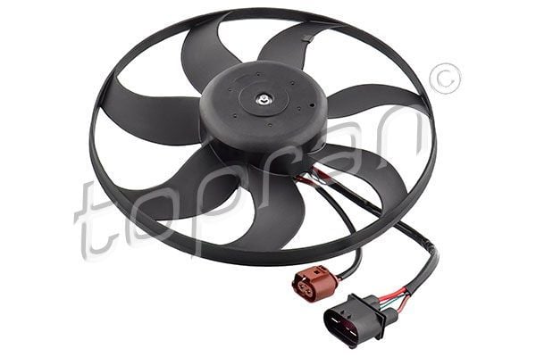 TOPRAN 111282 | Fan Motoru-360 mm 220W (VW Caddy 04-Golf 04-14 Passat 06-15 Audi A3 04-13 Seat Leon 06-13