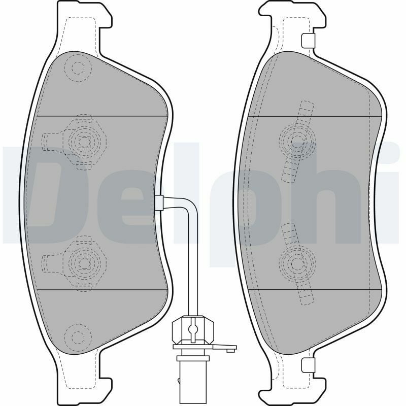 DELPHI LP2072 | Fren Balata Ön Phaeton (3D1, 3D2, 3D3, 3D4, 3D6, 3D7, 3D8, 3D9) 02-166.0 W12 4Motion 3.2 V6 5.0 V10 TDI 4Motion 4.2 V8 4Motion 3.2 V6 4Motion 3.0 V6 TDI 4Motion 6.0 W12 4Motion 3.6 V6 4Motion 3.0 V6 TDI 4Motion 3.0 V6 TDI 4Motion 3.0 V6 TD