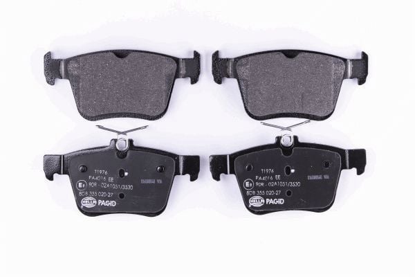HELLA PAGİD 8DB355020-271 | Fren Balatası Audi, Seat, Skoda, VW A3 (85S, 85M) , A3 (8V1, 8Vk) , A3 Convertible (8V7, 8Ve) , A3 Limo