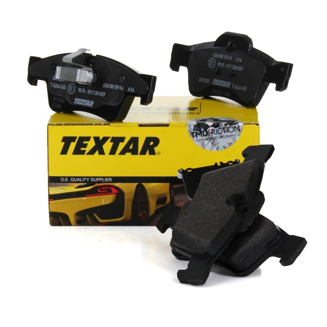 TEXTAR 2392301 | Mercedes Benz W164 ML280 CDI Arka Fren Balata Takımı (TEX.2392301, 1644201520)