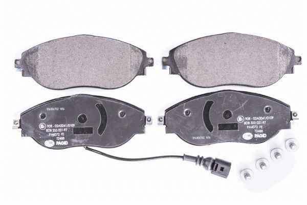 HELLA PAGİD 8DB355021-971 | Fren Balatası Audi, Seat, Skoda, VW A3 (8V1, 8Vk) , A3 Convertible (8V7, 8Ve) , A3 Limousine (8Vs, 8Vm