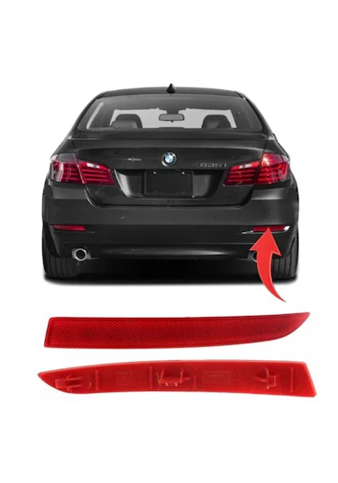İTHAL 63147318556 | Bmw 5 Serisi F10 LCI Kasa Arka Tampon Sağ Reflektörü