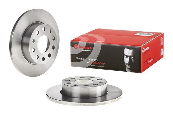BREMBO 08.9488.10 | Fren Diski VW Caddyııı,Jettaııı Arka | 2 Adet