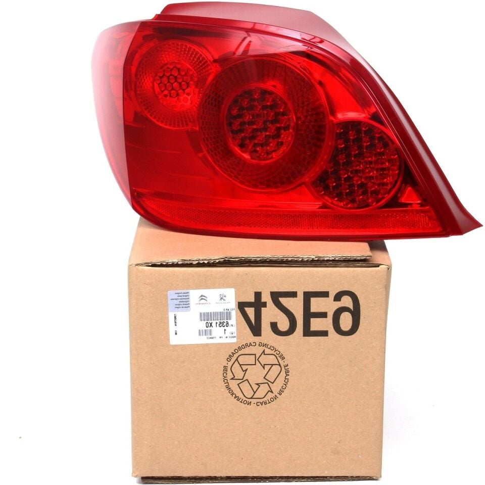 PSA 6350.X0 | Peugeot 307 2006-2009 Sol Stop Lambası Orijinal