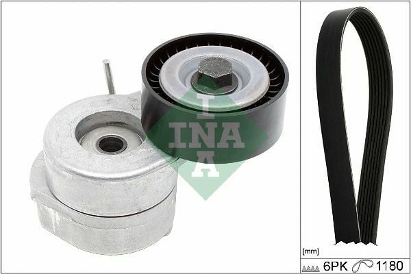 INA 529028610 | Alternatör Gergi Rulmanı Ford Ka 1,3Tdcı 08 /-Alfa Romeo 159 Doblo 1,6D / 1,9D 08-Corsa 1,3Cdtı