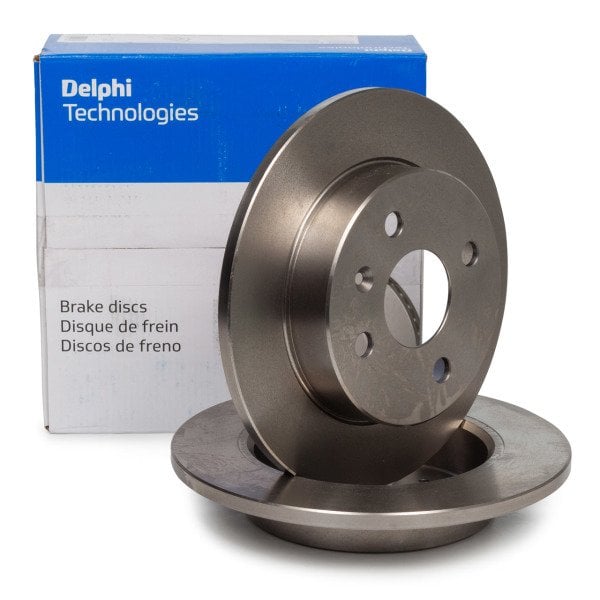 DELPHI BG3403 | Opel Astra G Arka Fren Disk 5 Bijon Teker Sağ / Sol Takım