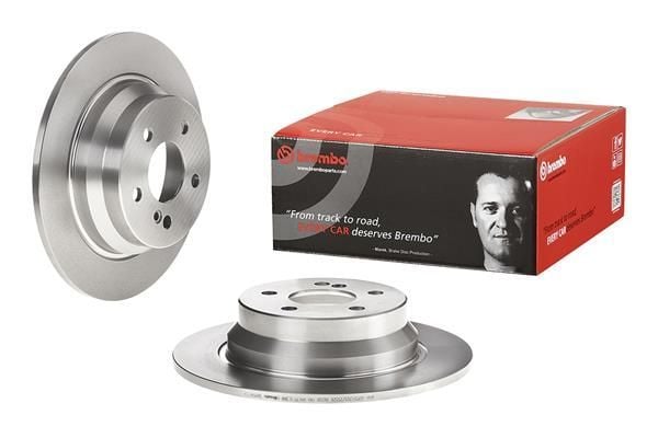 BREMBO 08.9584.10 | Fren Diski 211 / 212 / 218 Arka Tek | 2 Adet
