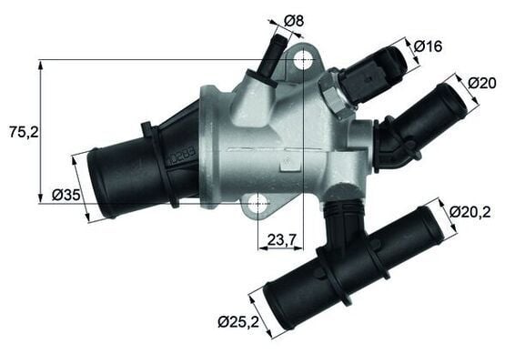 MAHLE TI16288 | Termostat