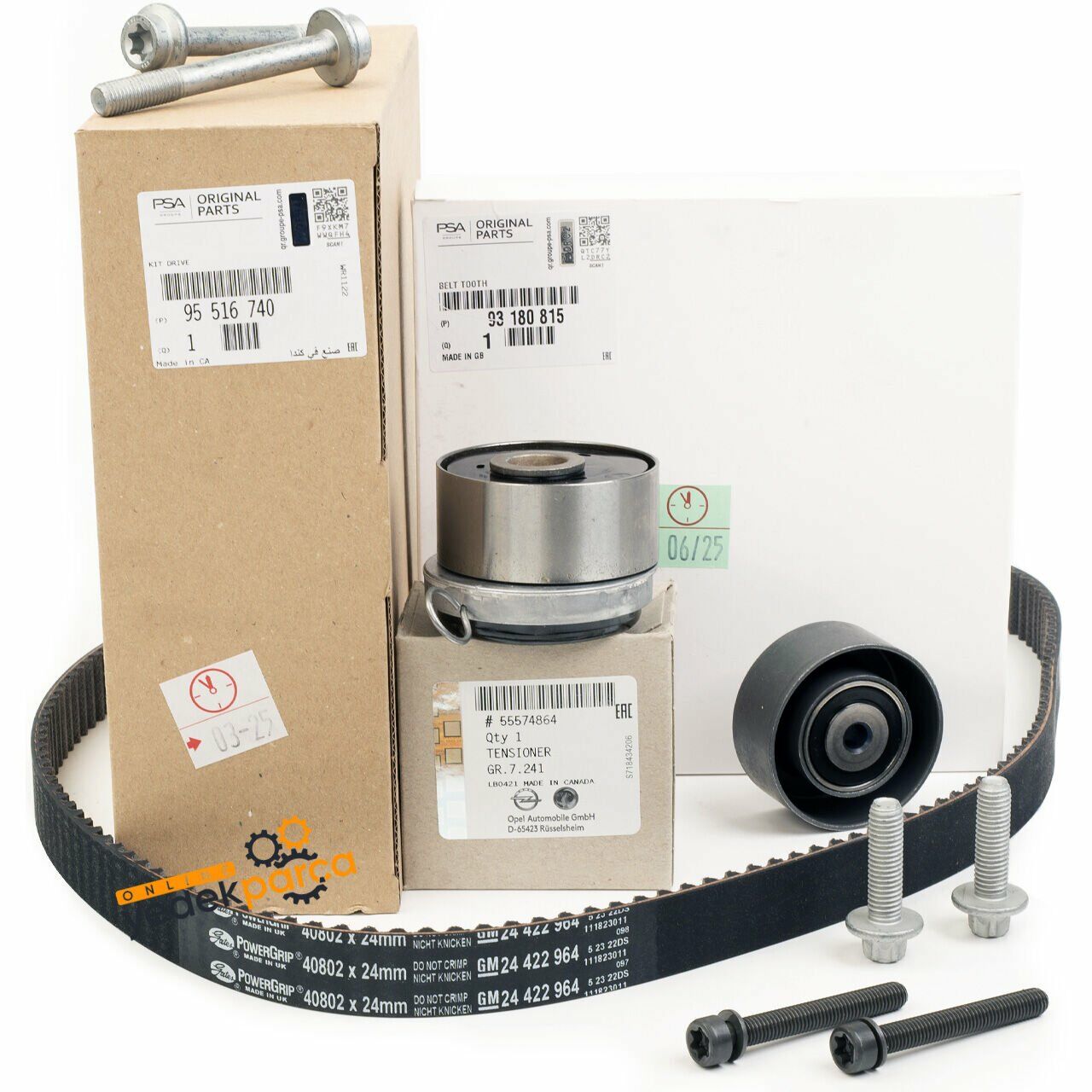 PSA 95516740 | Opel insignia 1.6 Benzinli Triger Seti Orijinal