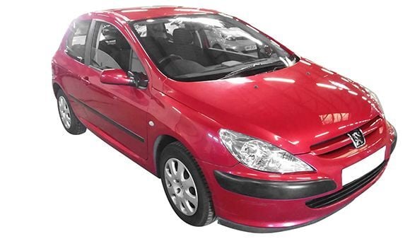 PHIRA 55190112 | Ön Tampon Izgarası Peugeot 307 2001