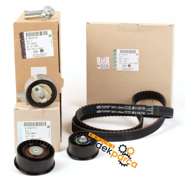 PSA 95516734 | Opel Vectra B 1.6 / 1.8 Benzinli Triger Seti Orijinal