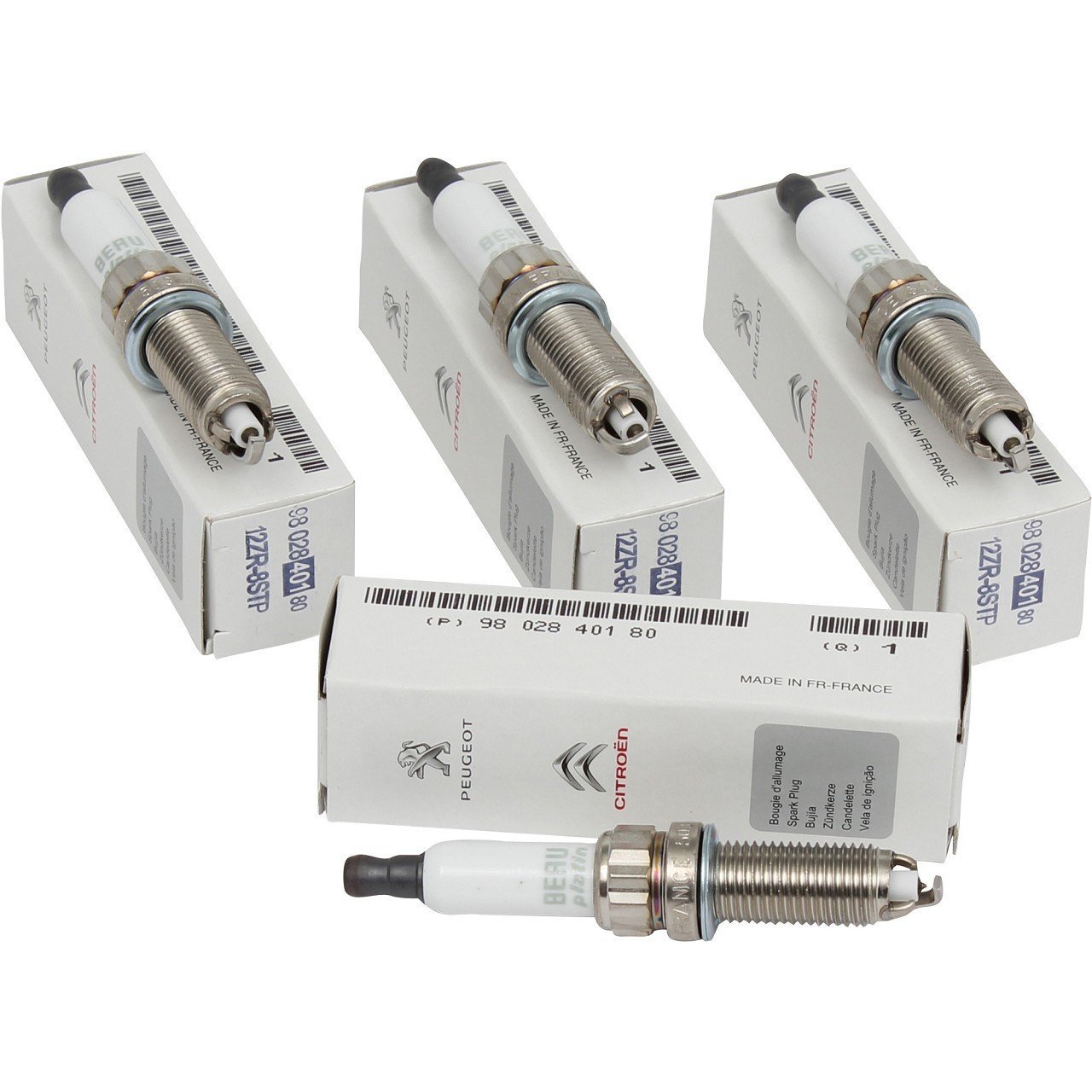 PSA 9802840180 | Peugeot 2008 1.6 Vti Ateşleme Buji Takımı Orijinal
