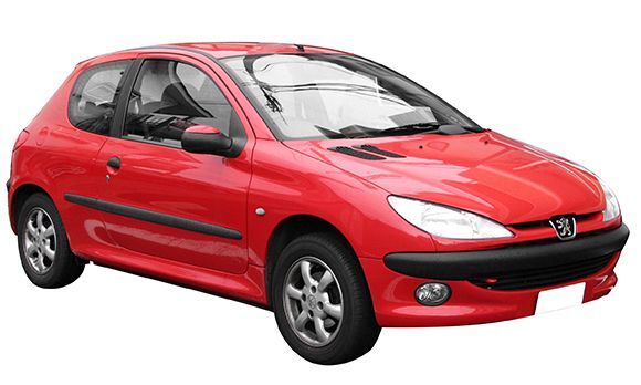 PHIRA 20698204 | Ön Tampon Spolıerı (Astarlı Sport) Peugeot 206 1998