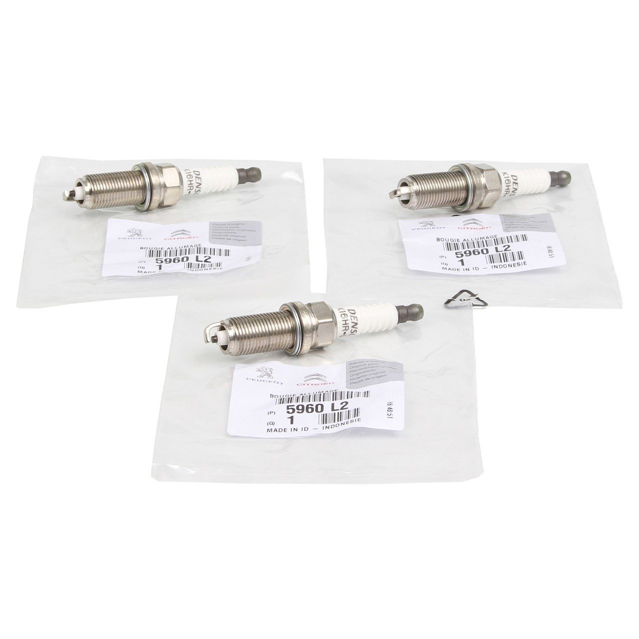 PSA 5960.L2 | Citroen C1 1.0 Benzinli Ateşleme Buji Takımı (3 Adet) Orijinal