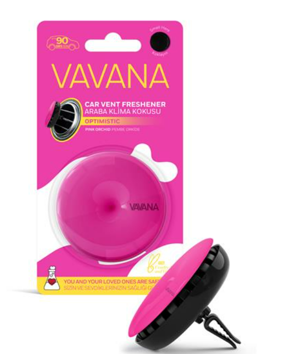 VAVANA 5020050 | Fiat Spin Araç Klima Kokusu (Optimistic) Pembe Orkide