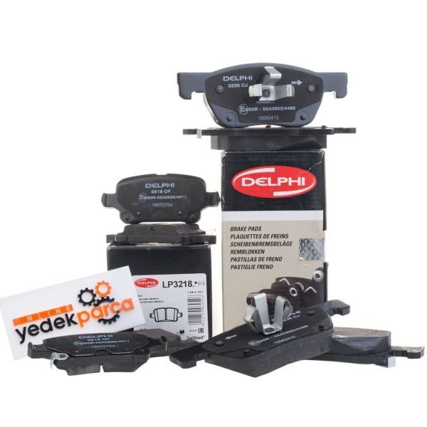 Opel Astra K Ön ve Arka Fren Balatası Kit 276 mm Delphi Marka LP3238 / LP3218