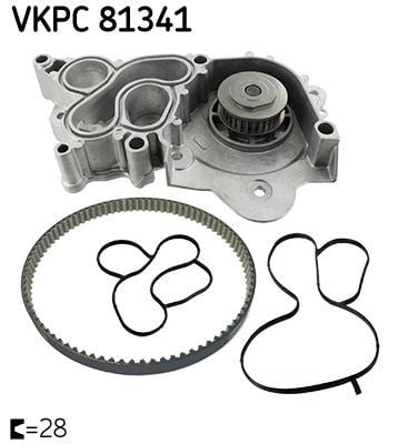 SKF VKPC81341 | Devirdaim 13-Golf.VII-Polo-Passat 1.2-1.4Tsi