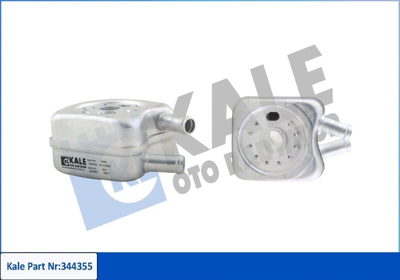 KALE 344355 | Yağ Soğutucu 98-Golf.IV.V-Jetta-Passat-Caddy-T5 1.9Tdi
