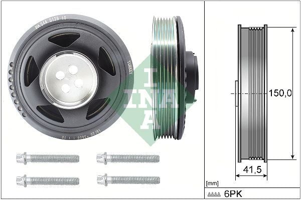 INA 544012920 | Krank Kasnağı 15-1-Seri (F20-F21) Mini Cooper