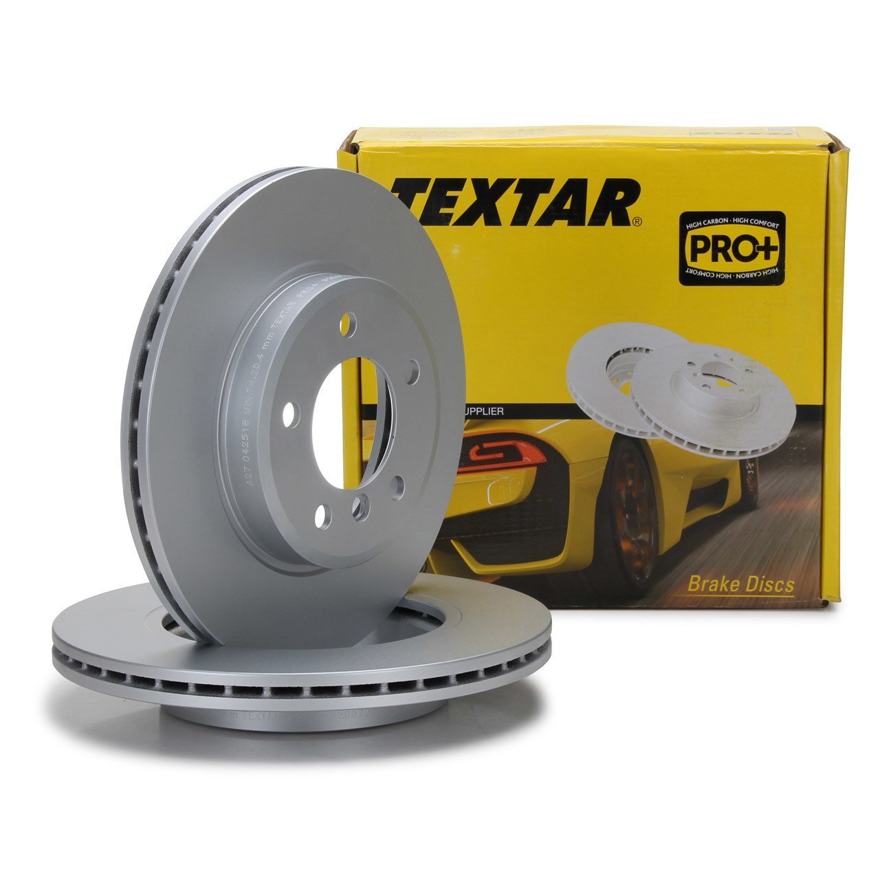 TEXTAR 92097205 | Bmw E46 Kasa 320d Ön M47N Fren Disk Takımı Hava Kanallı