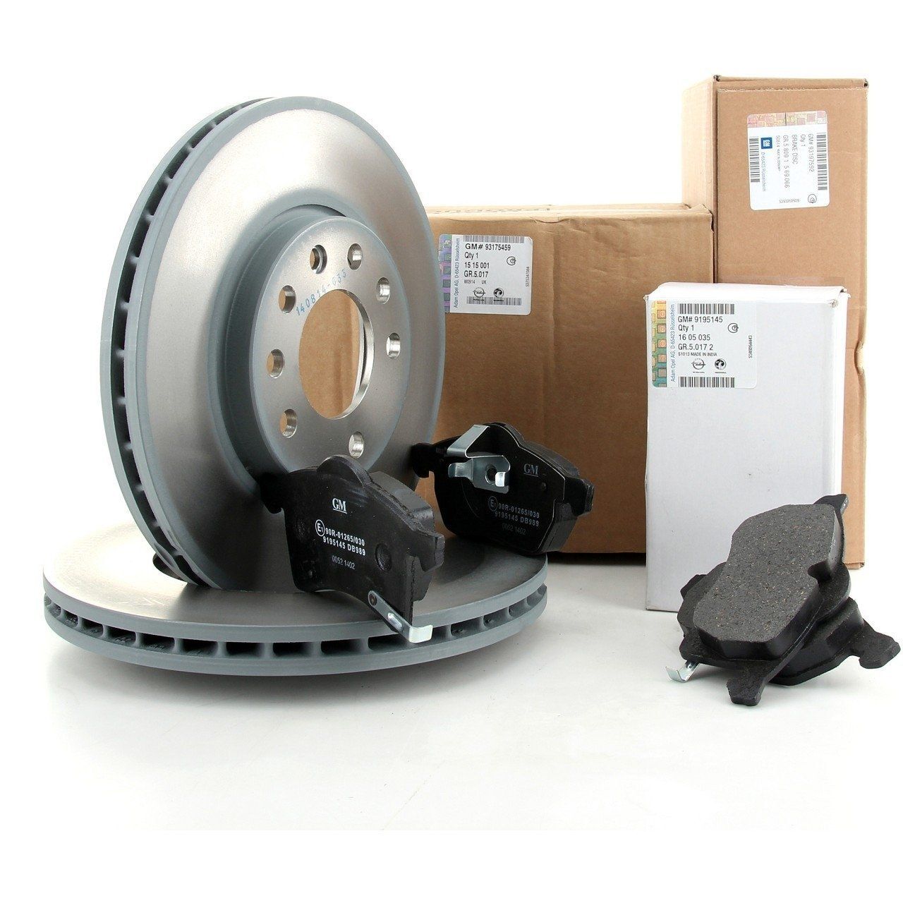 PSA 1682888880 | Opel Astra H Ön Disk Balata Takımı 5 Bijon Orijinal