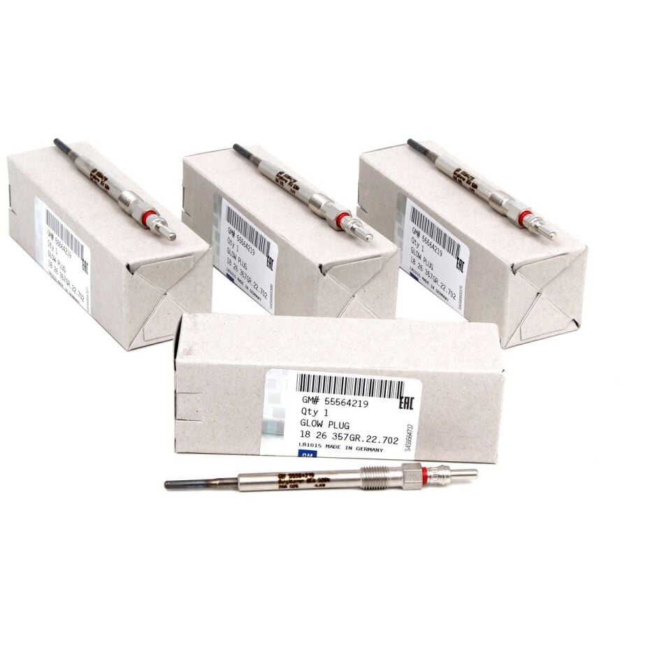 PSA 55564219 | Opel Astra J 1.3 Dizel Kızdırma Buji Takımı (Dörtlü) Orijinal