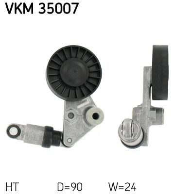 SKF VKM35007 | V Kayış Gergi Rulmanı Kütüklü (Astra G Vectra B 2.0Dı X20dtl 2.0Dtı 16V Y20dth 2.2Dtı 16V Y22dtr)