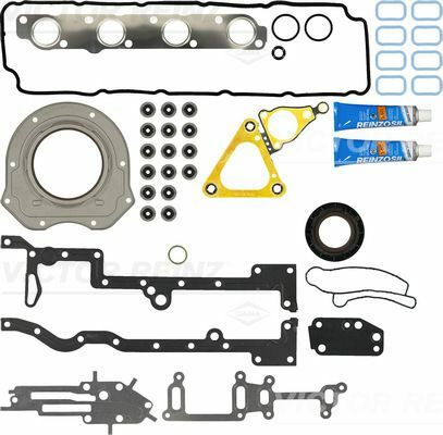 VİCTOR REİNZ 01-33758-01 | Motor Takım Conta (Alt / Üst Full) Skt Keçeli S,K,C Hariç Transit V184 2,4Tdcı 01-06 V347 2,4Tdcı 06 Victor