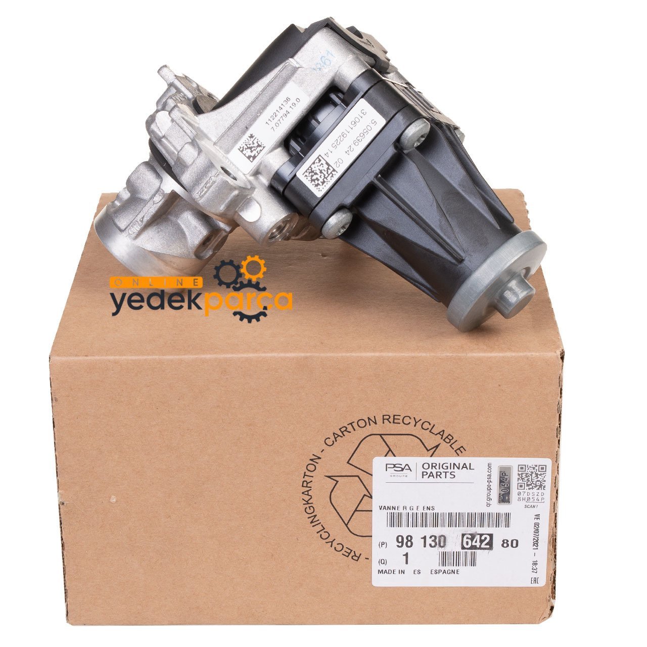 PSA 9829870080 | Peugeot 308 1.5 Hdi Egr Valfi Orijinal