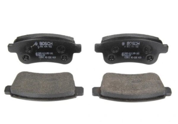 BOSCH 0986494452 | Renault Fluence Arka Fren Balata Takımı EPS li