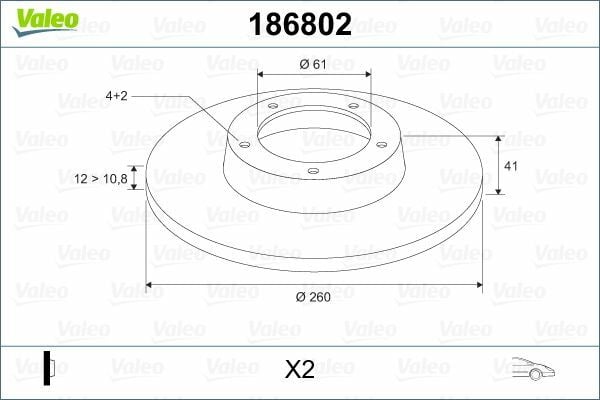 VALEO 186802 | Fren Diski Ön Logan I (Ls_) 04-151.5 DCI 45017 45078 1.5 DCI 1.6 (Ls0l, Ls09, Ls0v, Ls0p, Ls18, Ls1s, Ls1v, Ls1 1.5 DCI Logan I Station Wagon (Ks_) 07-151.5 DCI 1.5 DCI 1.6 (Ks0l, Ks0m, Ks0p, Ks1s) 45017 1.5 DCI (Ks04, Ks1l) 45078 Logan / S