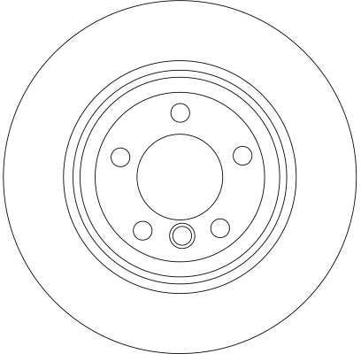 TRW DF4391 | BMW E65 Arka Disk Takım 34216864045 | 1 Adet