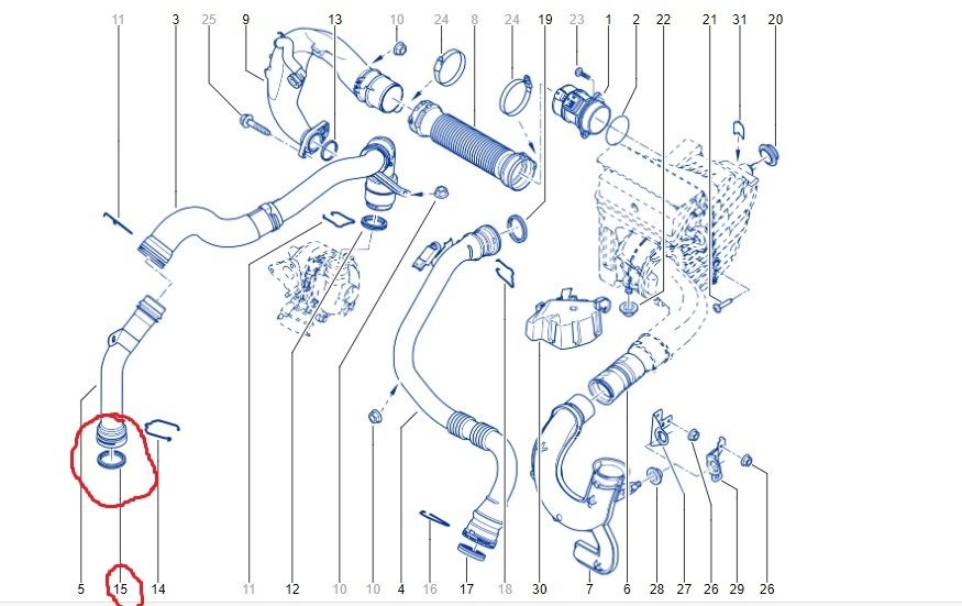 MAIS 7701071157 | Renault Fluence 1.5 dCi Turbo Borusu Oring Contası