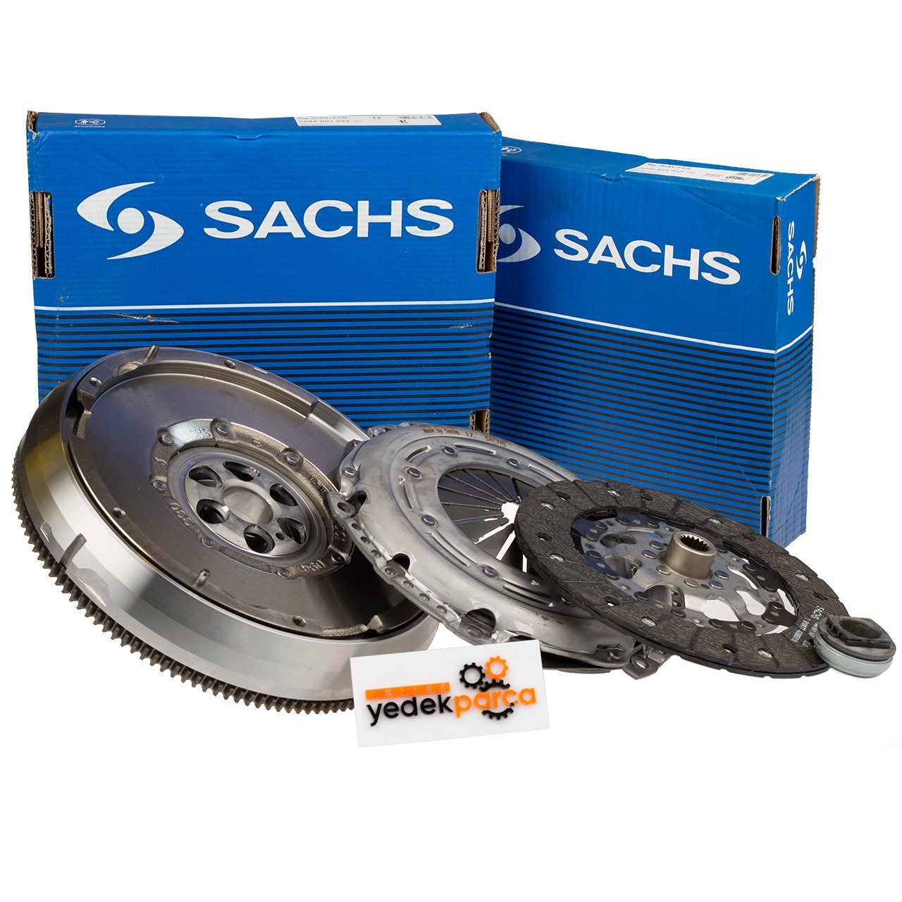 Peugeot 407 1.6 Hdi Euro4 Volant Baskı Balata Bilya Debriyaj Seti Sachs Marka Orijinal