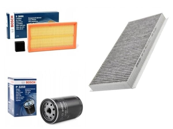 Ford Focus 1998-2002 1.6 Benzinli Periyodik Yağ Bakım Seti Bosch Marka
