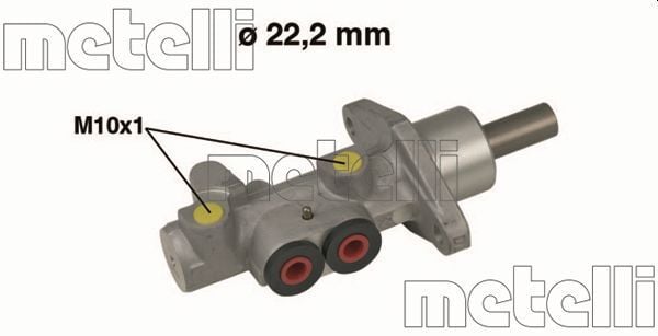 METELLI 05-0492 | Fren Ana Merkez + ABS (VW Polo 1.4 16V 1,7 Sdı 99-01)