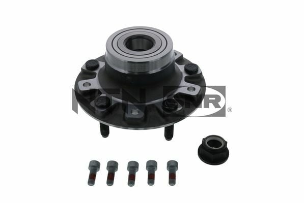 SNR R14194 | Porya Rulmanı Arka Bijonlu + 5 Civata + Kovan Somun Ford Transit Custom V362 37mm 12 -