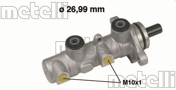 METELLI 05-0588 | Ana Merkez (Alüminyum) ABS Lı-(Kia Sorento 2.5 CRDI 02 /)