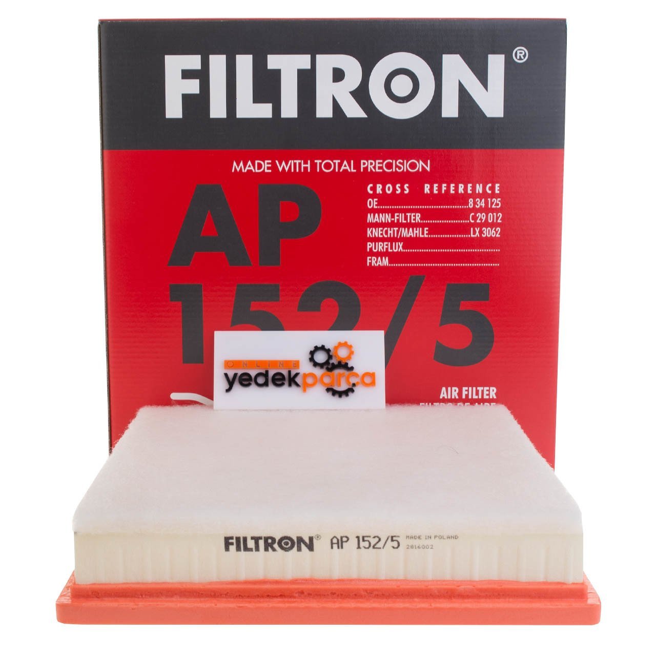 FILTRON AP152-5 | Opel insignia Hava Filtresi AP152/5 834125