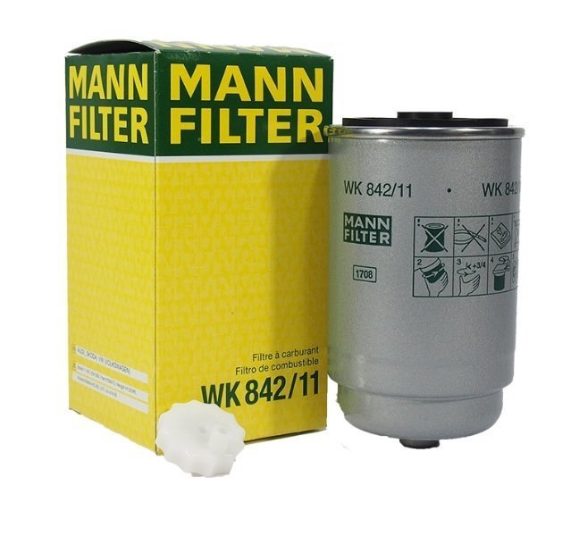 MANN WK842-11 | Audi A4 1994- 2001 Model Arası 1.9 TDI (AJM) Mazot Filtresi (WK842/11 , A4)